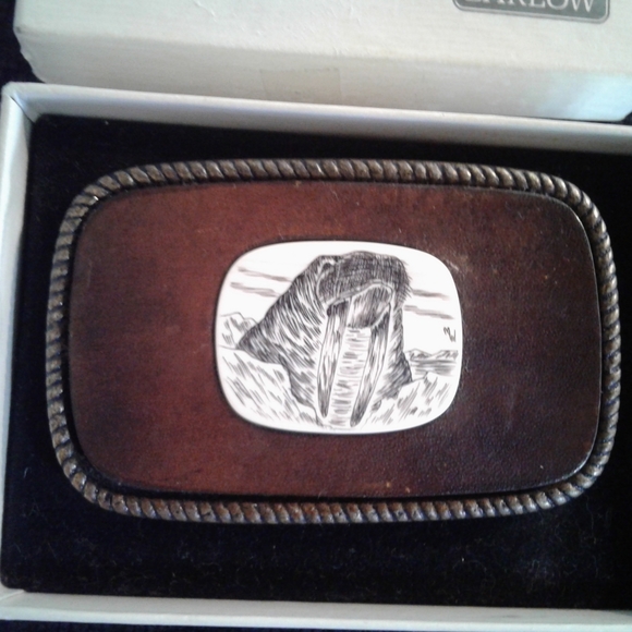 Vintage Barlow belt buckle - Picture 2 of 3